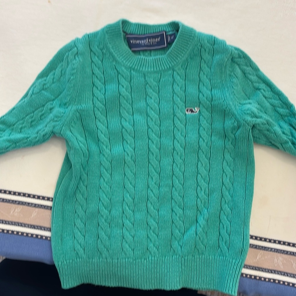 Vineyard Vines 4T Cableknit Sweater